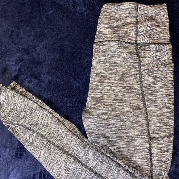 Victoria Secret Sport Grey Marled Leggings - Picture 1 of 2